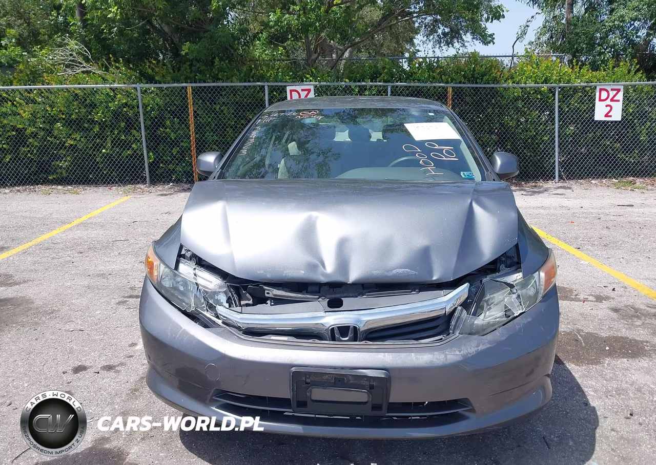 2012 Honda Civic Lx VIN:19XFB2F56CE389323 - 6