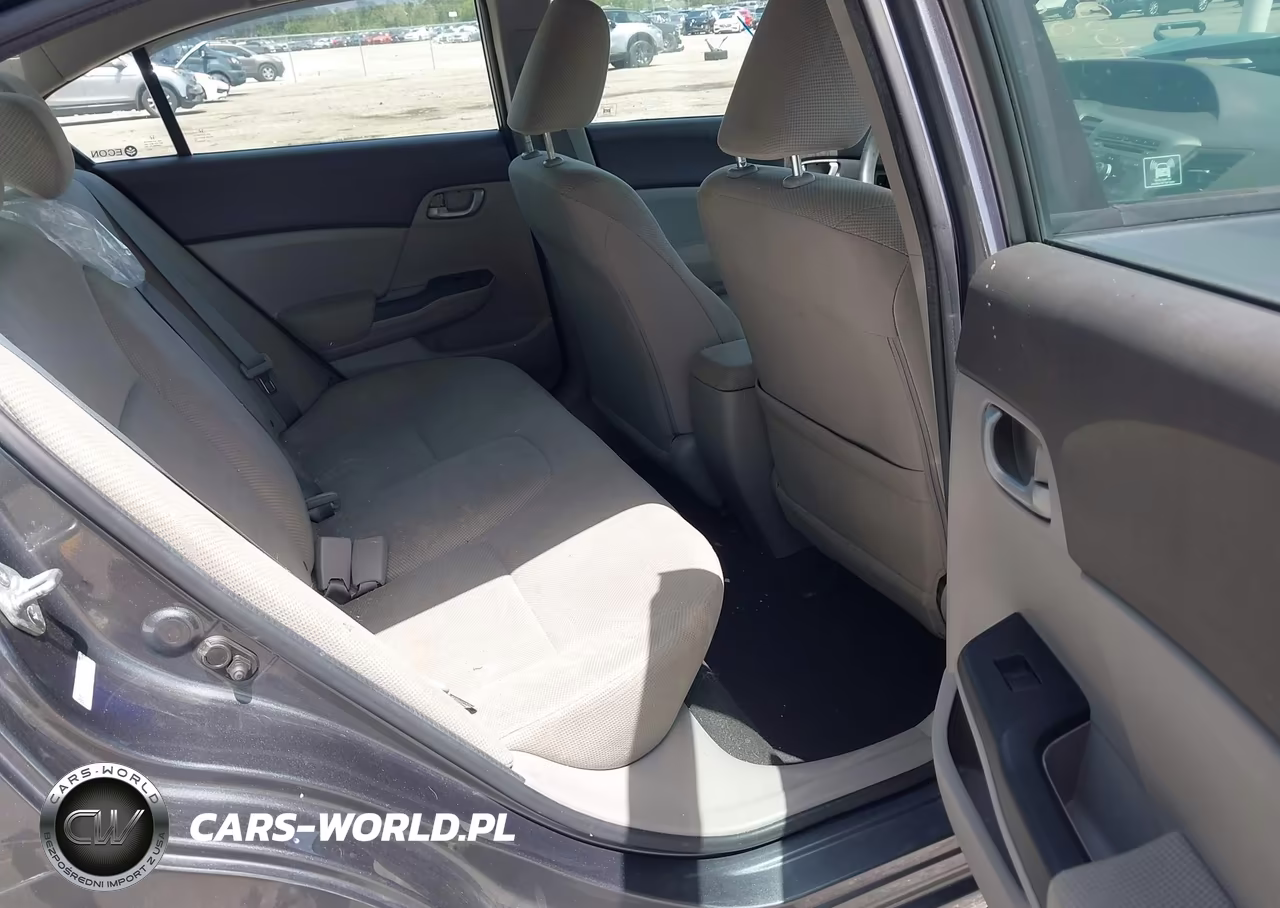 2012 Honda Civic Lx VIN:19XFB2F56CE389323 - 8