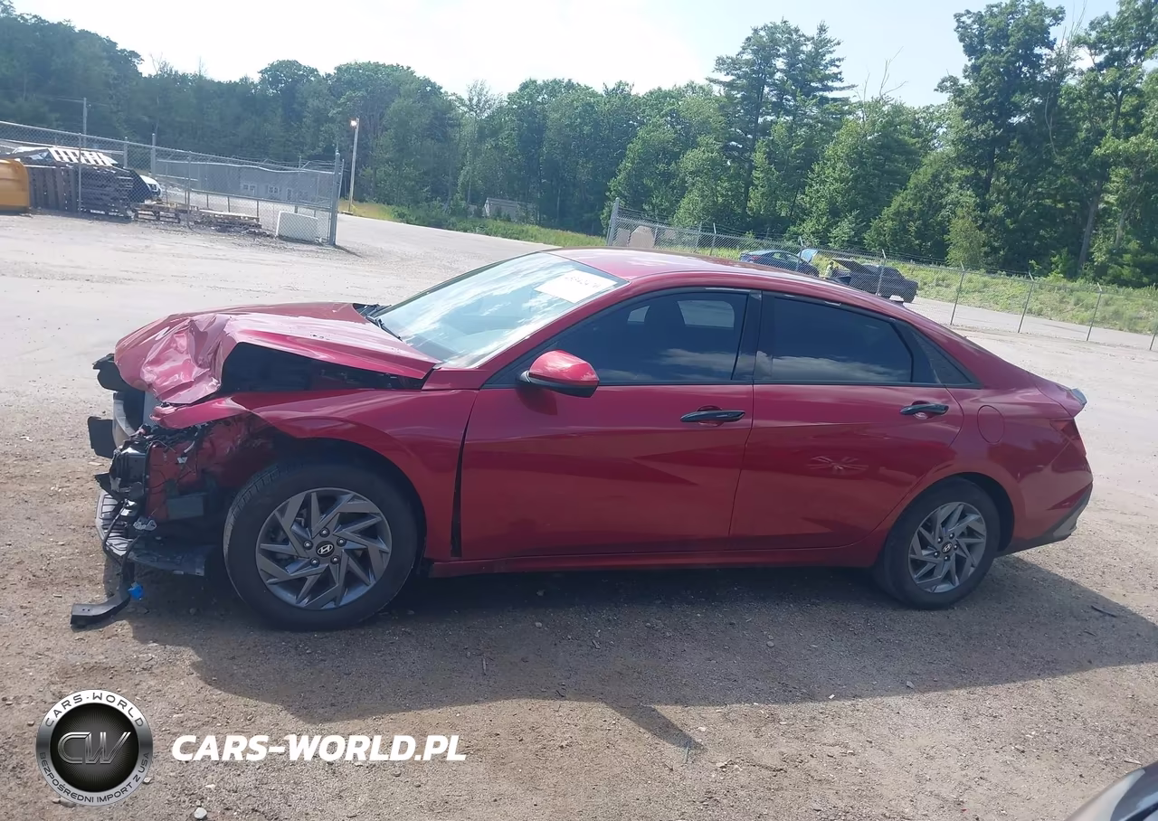 2024 Hyundai Elantra Sel VIN:KMHLM4DG7RU757592 - 15