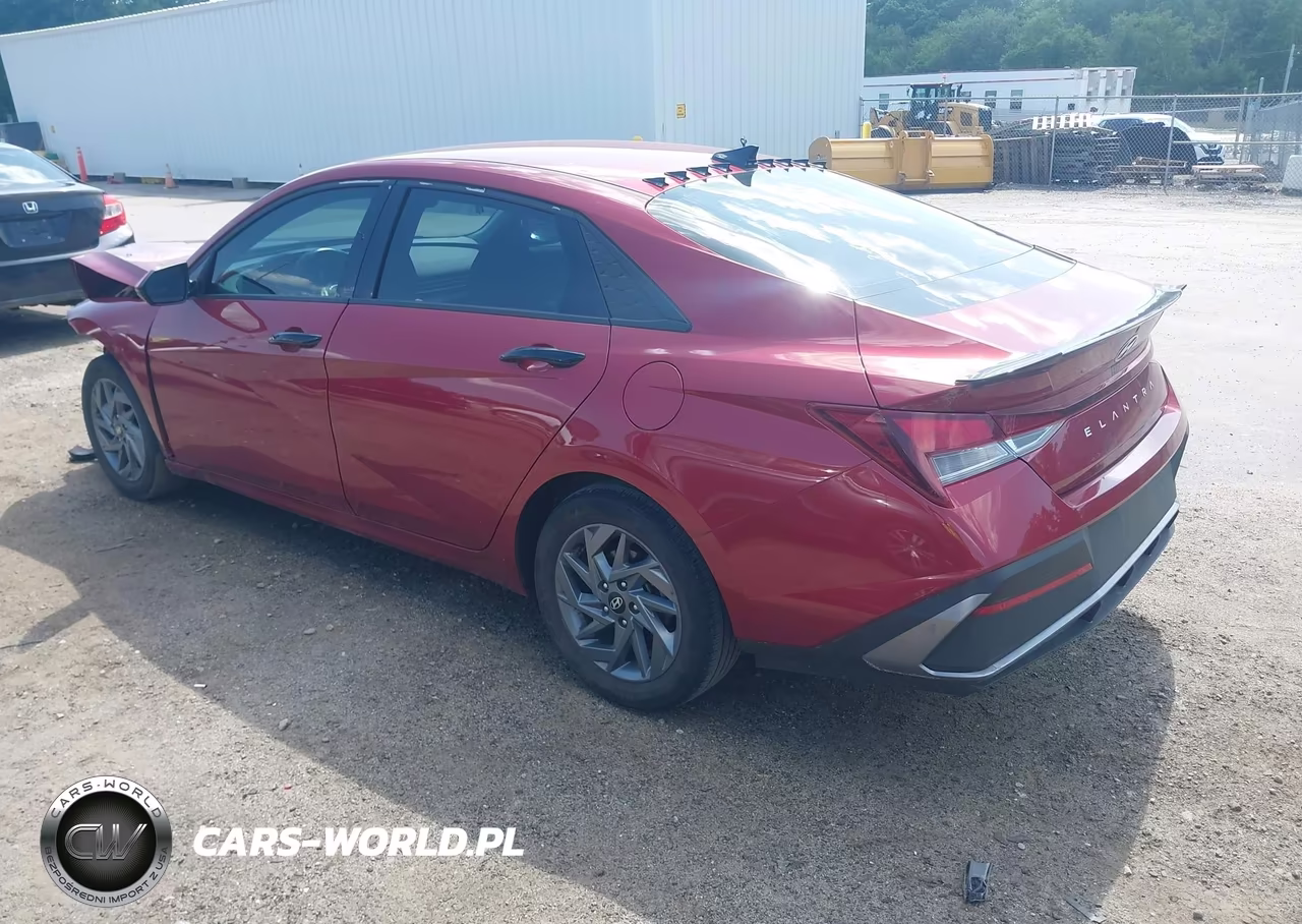 2024 Hyundai Elantra Sel VIN:KMHLM4DG7RU757592 - 3