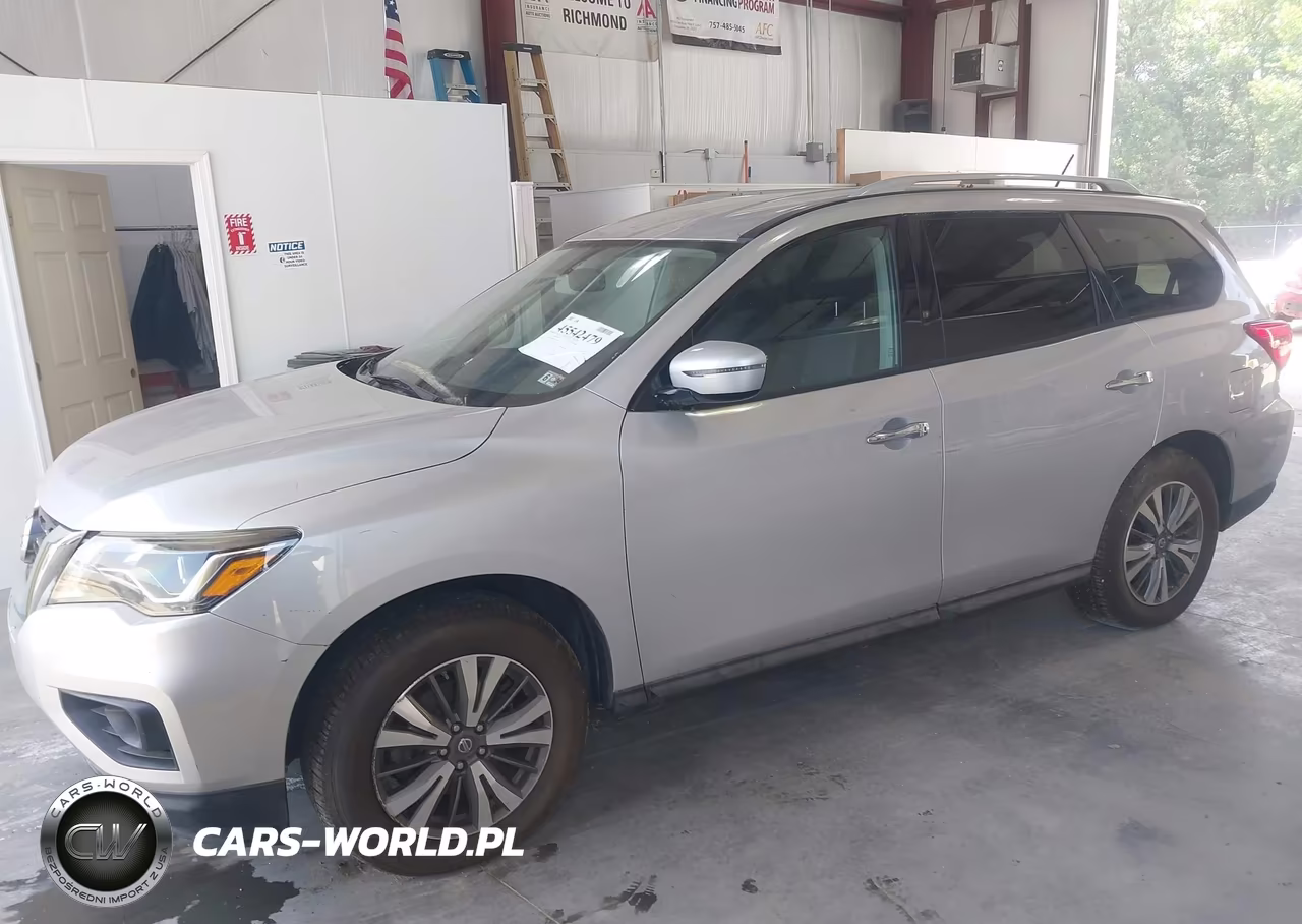 2017 Nissan Pathfinder Platinum-S-Sl-Sv VIN:5N1DR2MM3HC617589 - 2