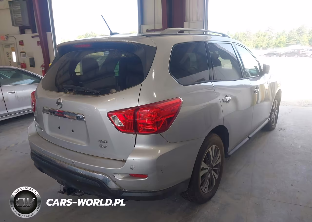 2017 Nissan Pathfinder Platinum-S-Sl-Sv VIN:5N1DR2MM3HC617589 - 4