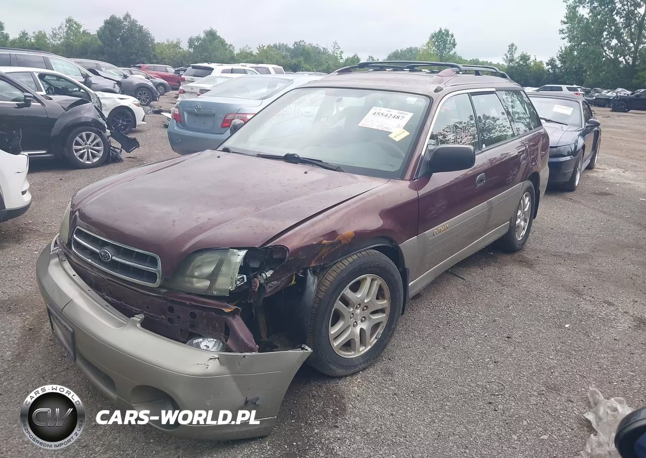 2001 Subaru Outback VIN:4S3BH665X17643424 - 2