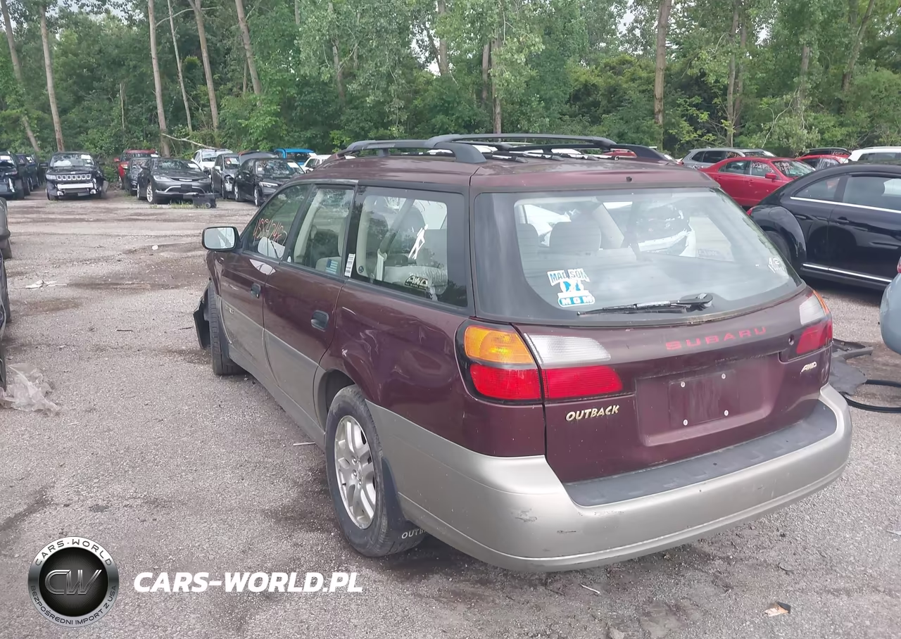 2001 Subaru Outback VIN:4S3BH665X17643424 - 3