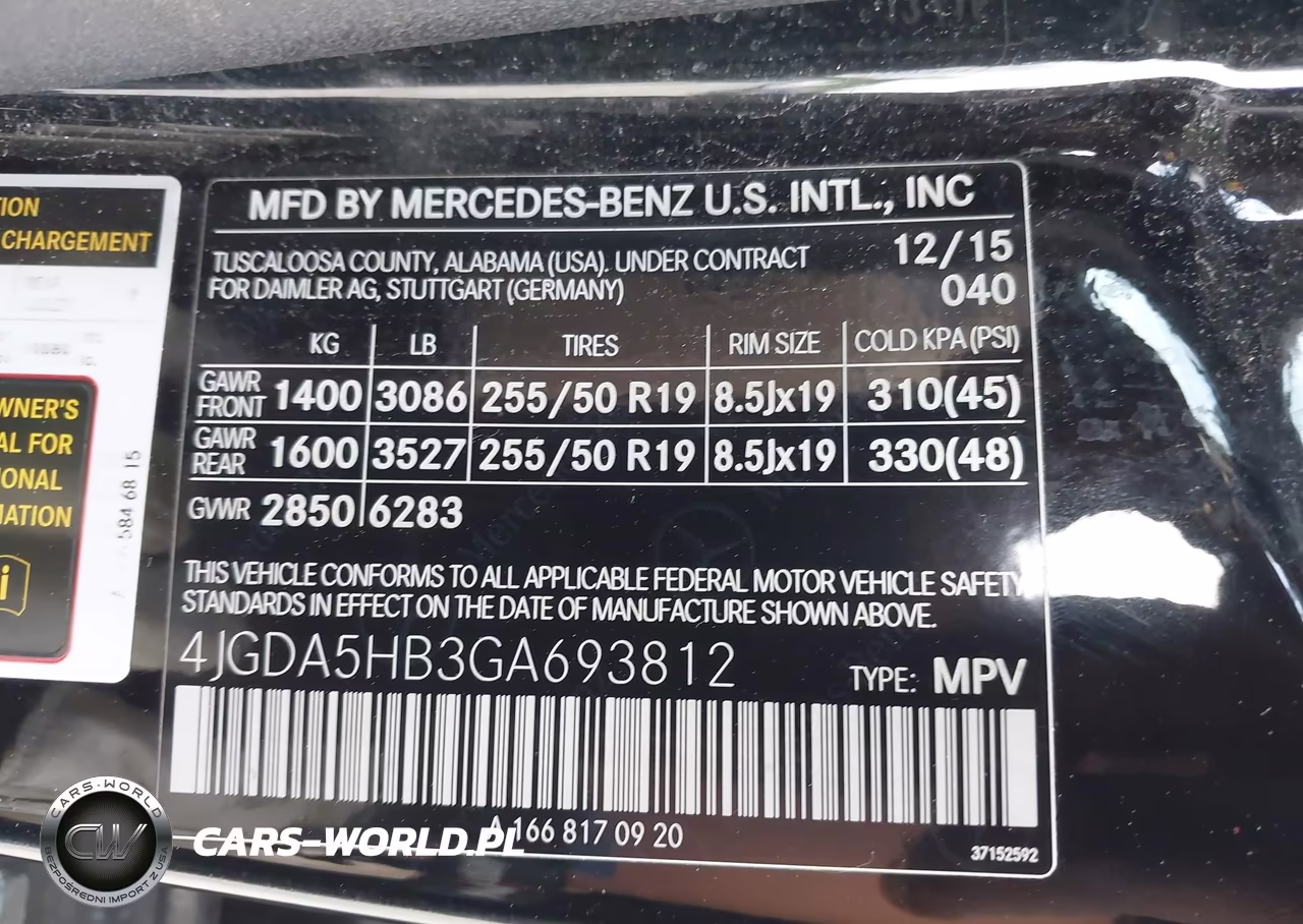 2016 Mercedes-Benz Gle 350 4Matic VIN:4JGDA5HB3GA693812 - 9