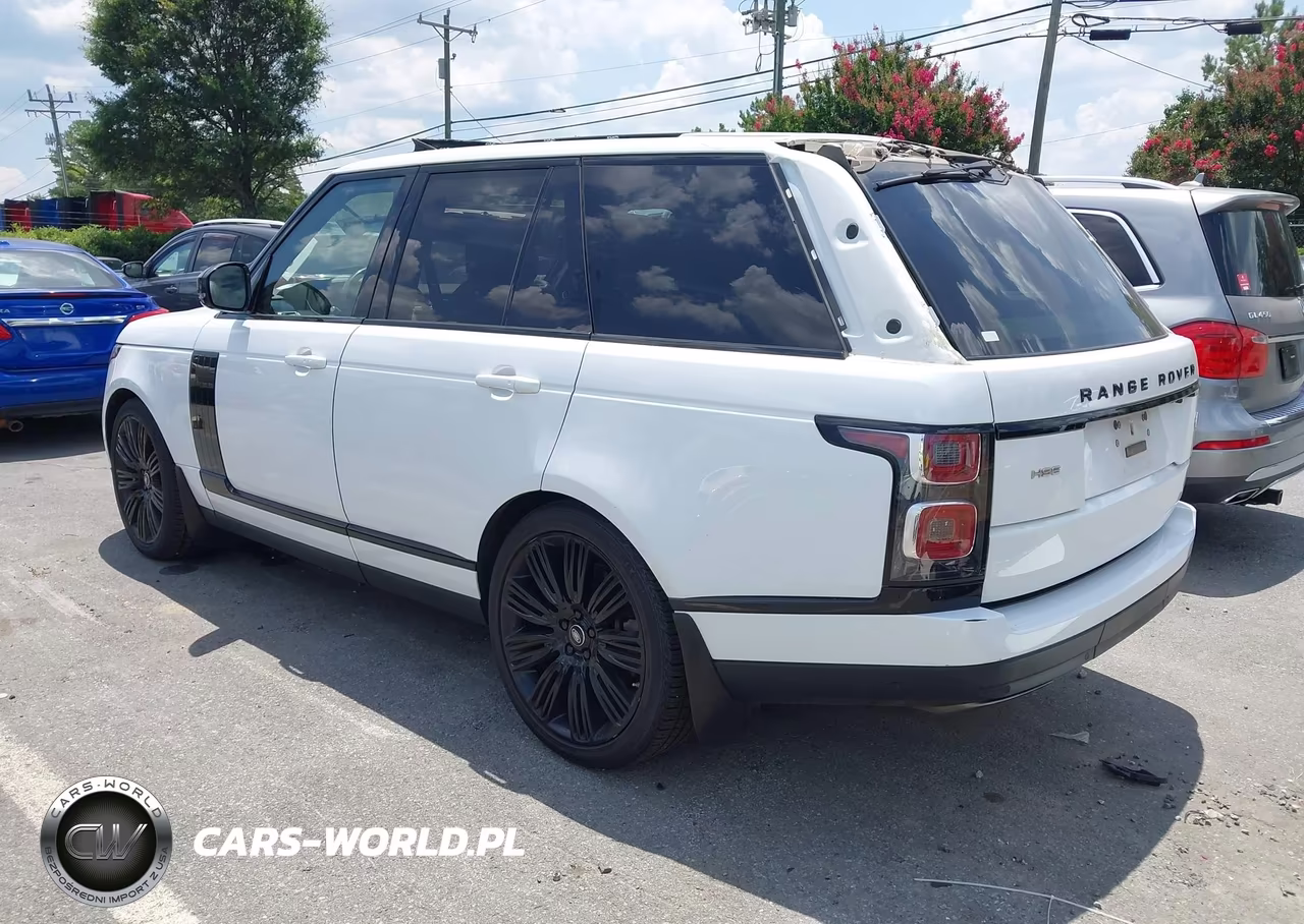 2019 Land Rover Range Rover 3.0L V6 Supercharged Hse VIN:SALGS2SV8KA539999 - 3