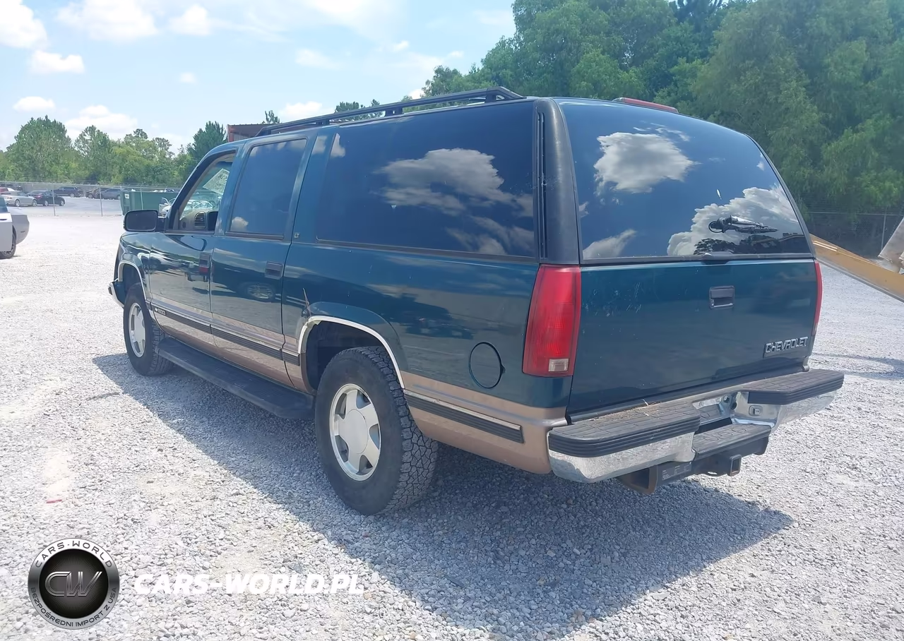 1996 Chevrolet Suburban K1500 VIN:1GNFK16RXTJ342948 - 3