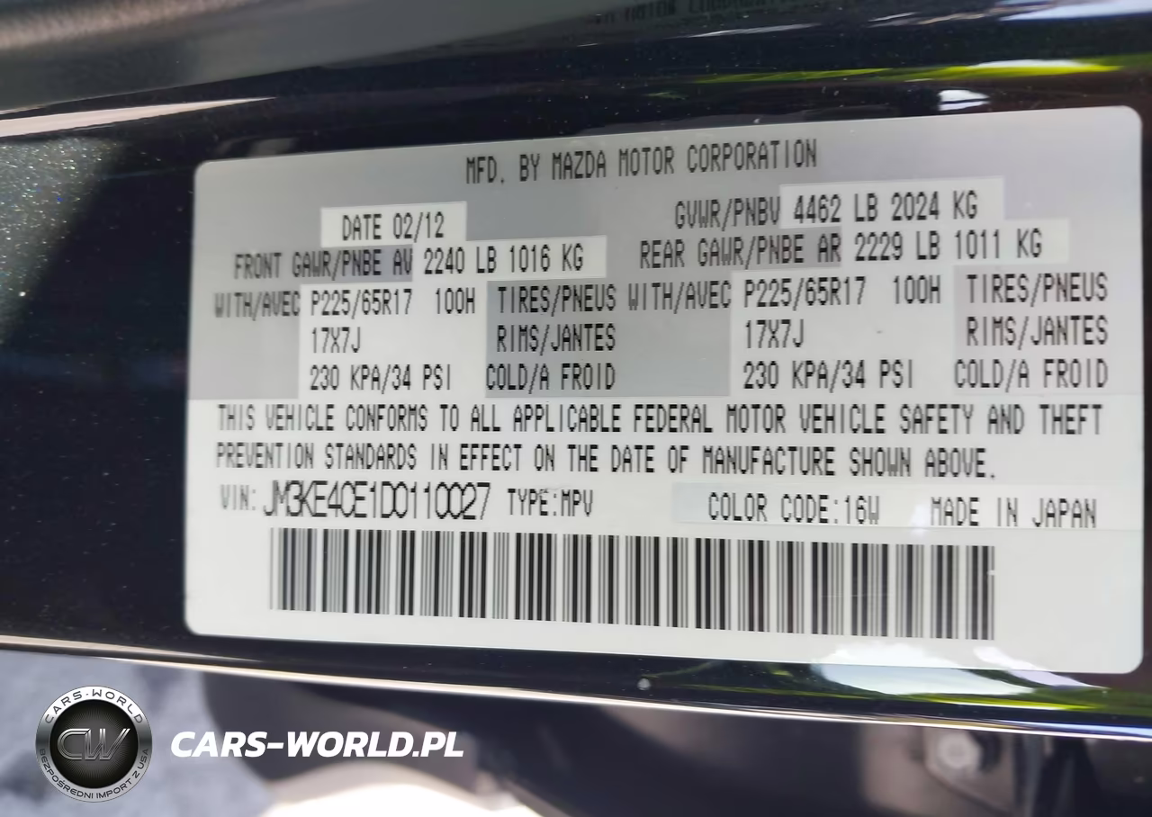 2013 Mazda Cx-5 Touring VIN:JM3KE4CE1D0110027 - 9