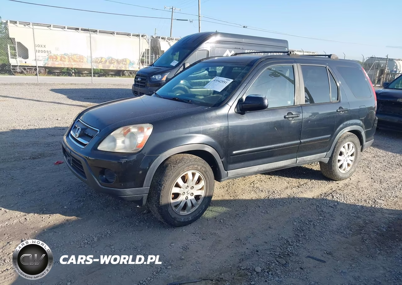 2006 Honda Cr-V Se VIN:SHSRD78986U408482 - 2