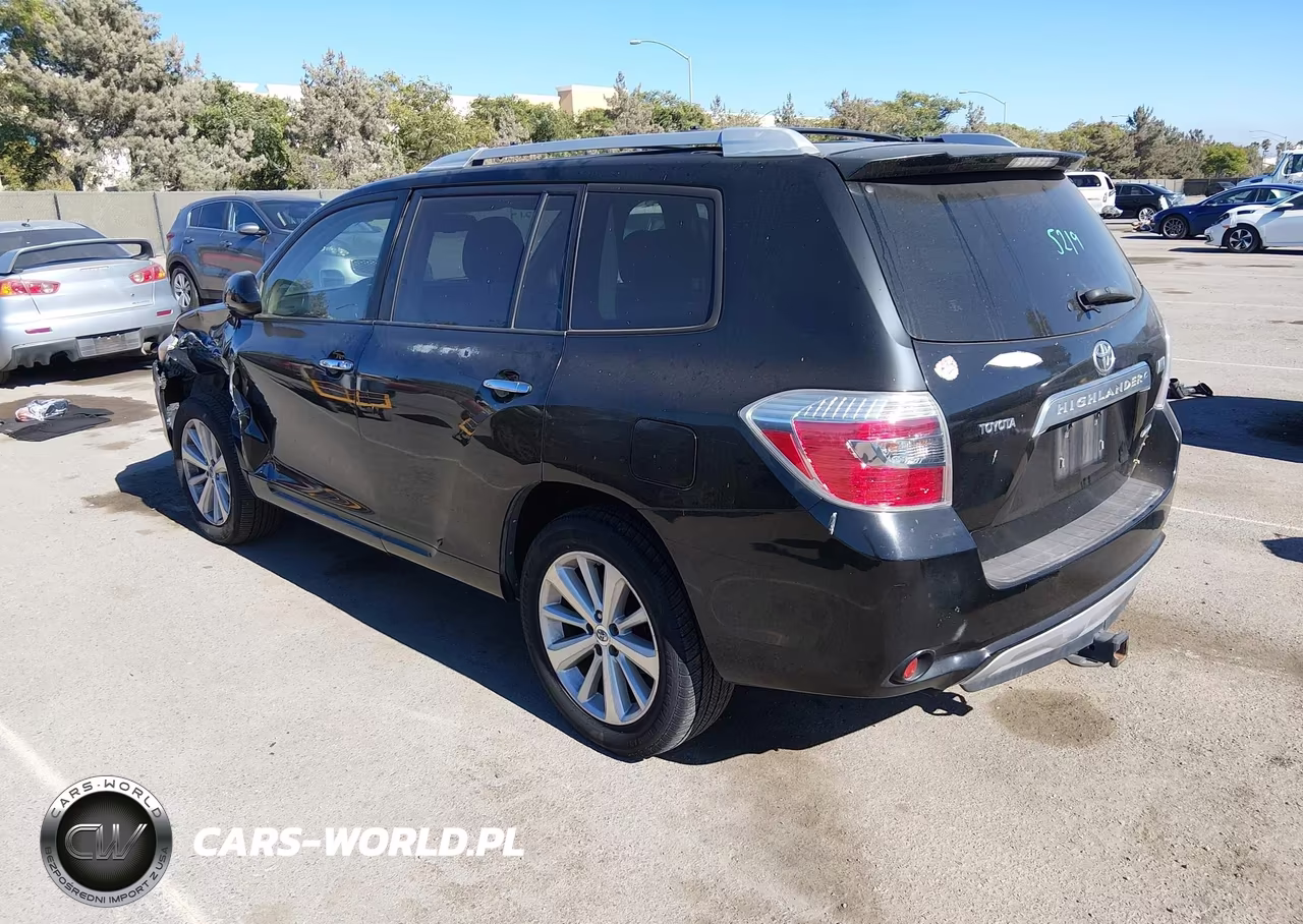 2008 Toyota Highlander Hybrid Limited VIN:JTEEW44A482020715 - 3
