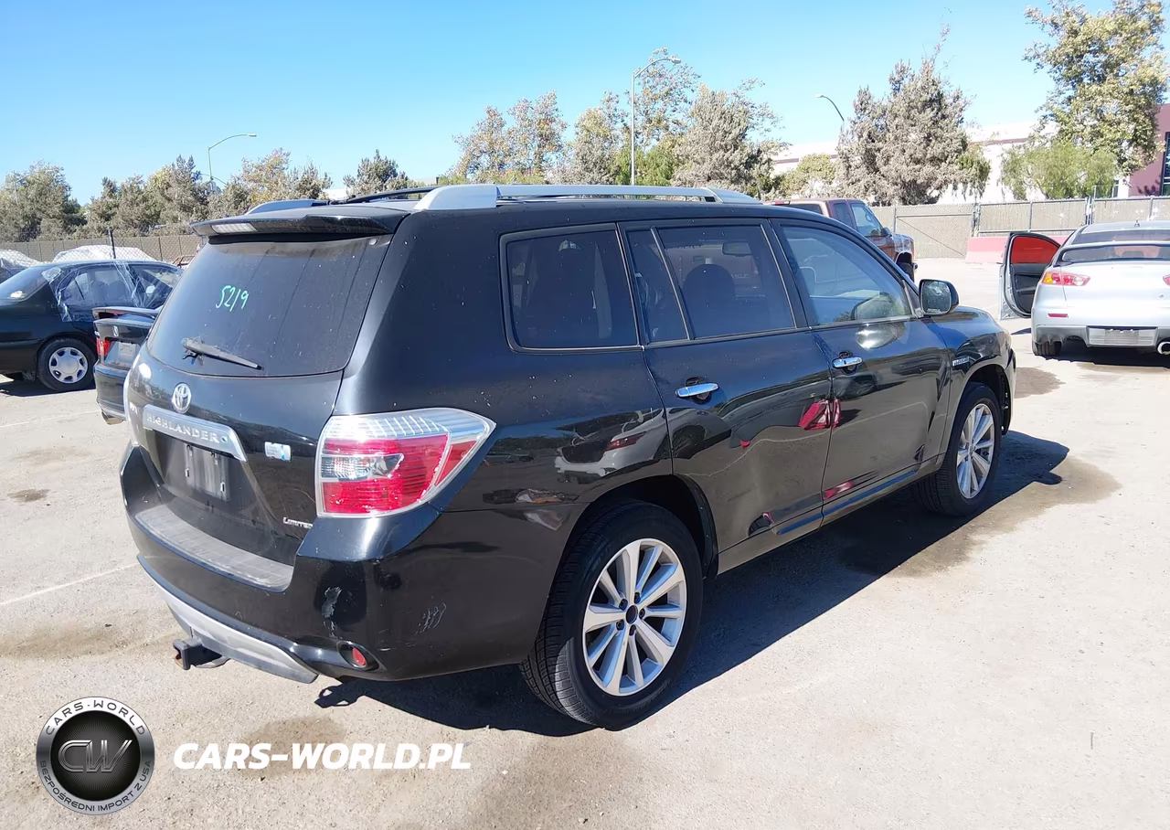 2008 Toyota Highlander Hybrid Limited VIN:JTEEW44A482020715 - 4
