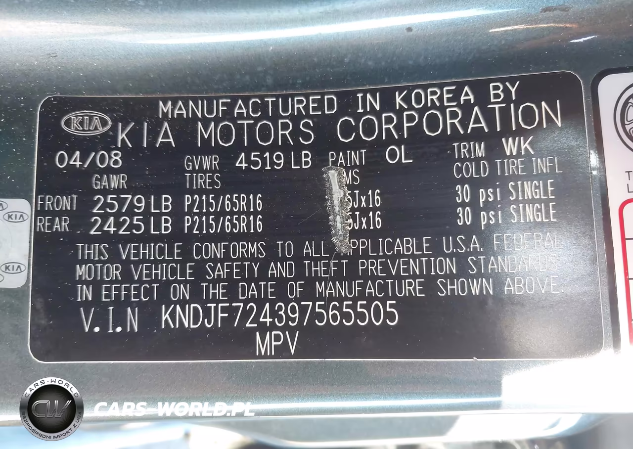 2009 Kia Sportage Lx VIN:KNDJF724397565505 - 9