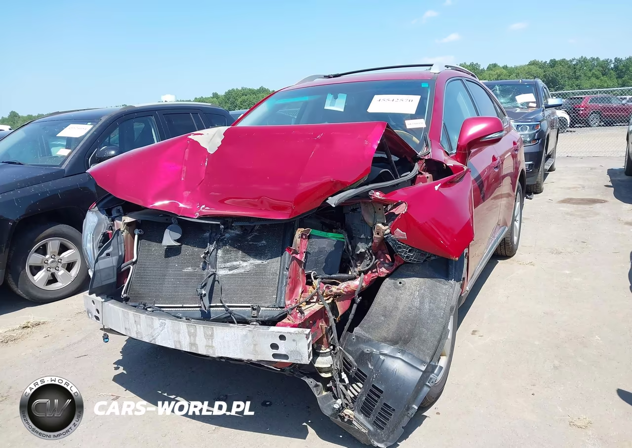 2012 Lexus Rx 350 VIN:2T2ZK1BA2CC077519 - 2