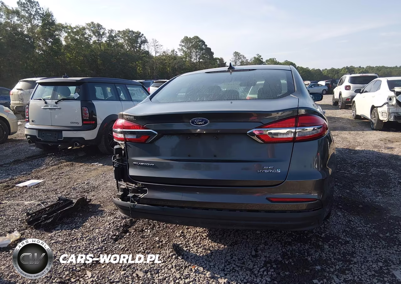 2019 Ford Fusion Hybrid Se VIN:3FA6P0LU3KR192110 - 16