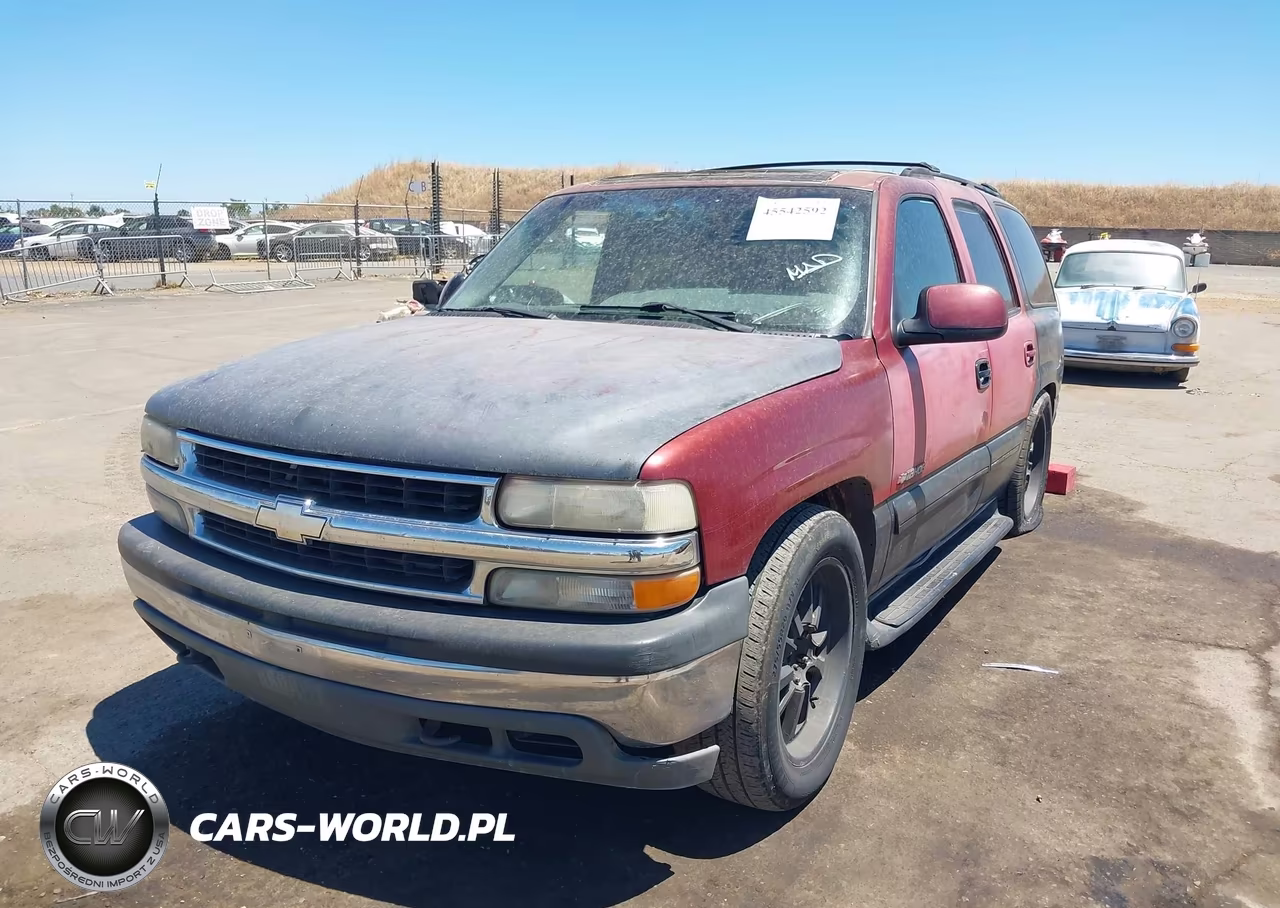 2001 Chevrolet Tahoe Lt VIN:1GNEK13T81R112822 - 2