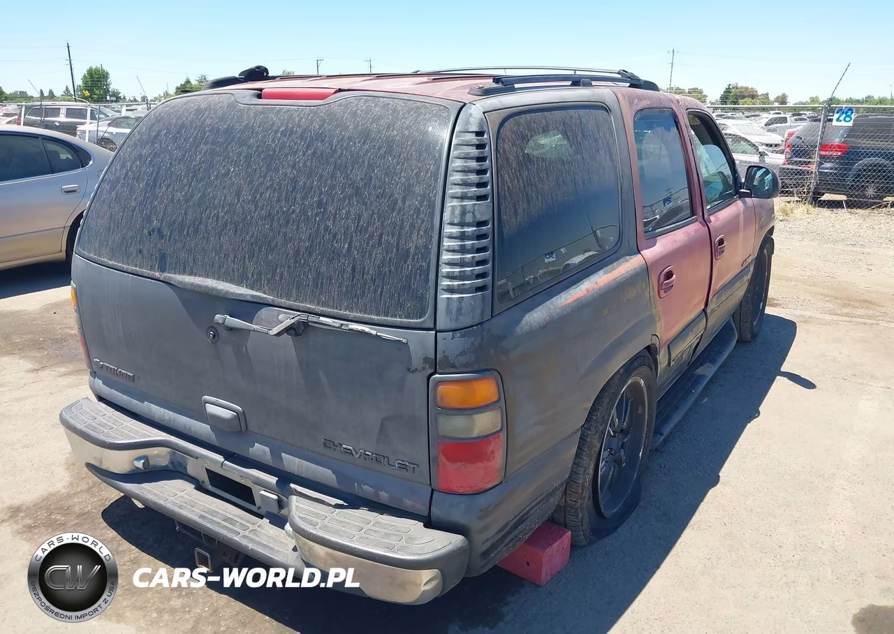2001 Chevrolet Tahoe Lt VIN:1GNEK13T81R112822 - 4