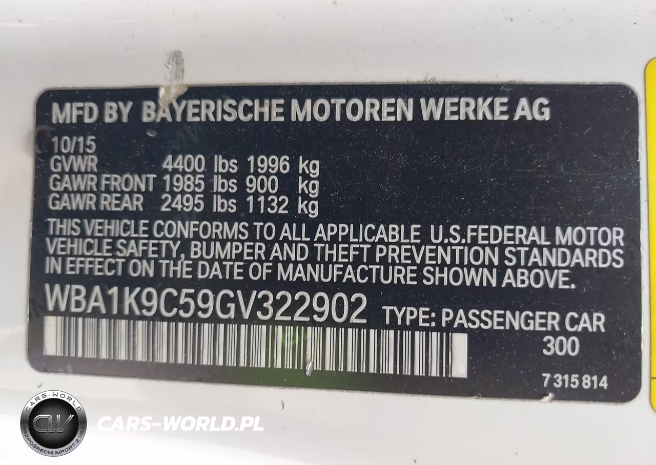 2016 BMW 228I VIN:WBA1K9C59GV322902 - 9