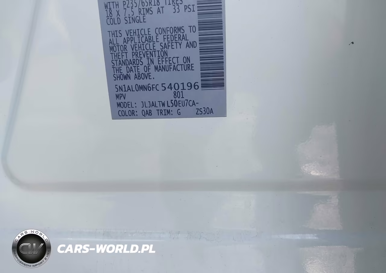 2015 Infiniti Qx60 VIN:5N1AL0MN6FC540196 - 9