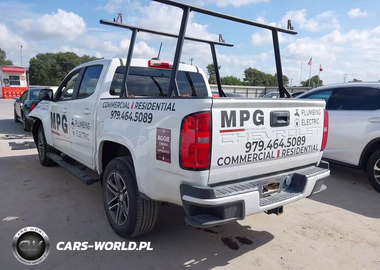 2021 Chevrolet Colorado 2Wd Short Box Wt VIN:1GCGSBEN6M1123830 - 3