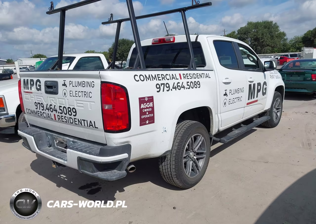2021 Chevrolet Colorado 2Wd Short Box Wt VIN:1GCGSBEN6M1123830 - 4