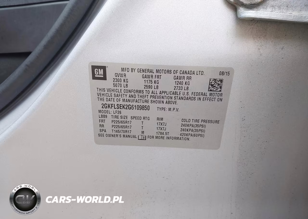 2016 GMC Terrain Sle-1 VIN:2GKFLSEK2G6109850 - 9