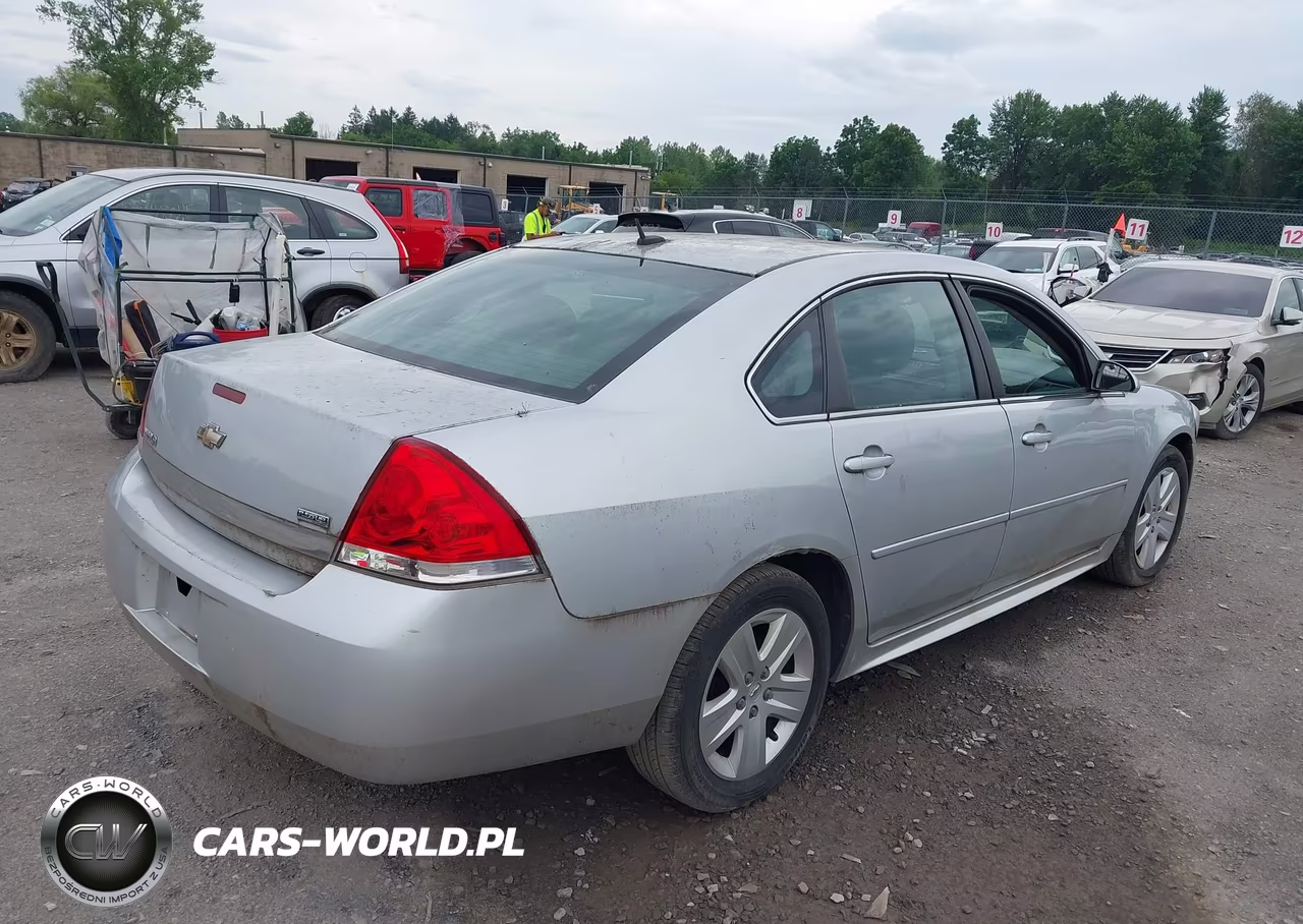 2011 Chevrolet Impala Ls VIN:2G1WA5EK6B1120190 - 4