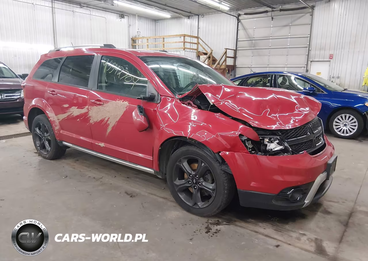 2018 Dodge Journey Crossroad Awd VIN:3C4PDDGG5JT430169 - 1