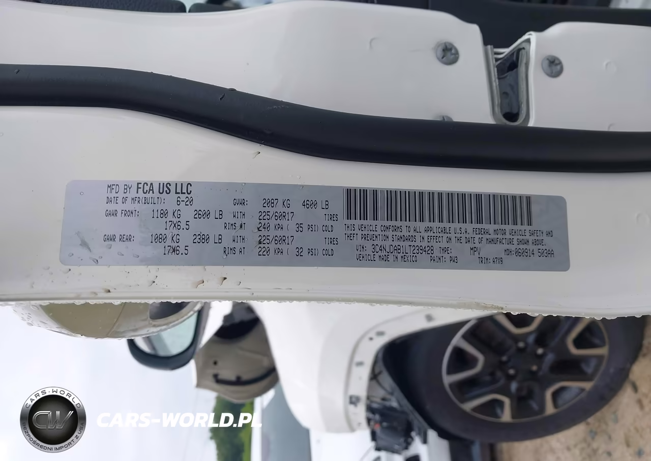 2020 Jeep Compass North Edition 4X4 VIN:3C4NJDAB1LT239428 - 9