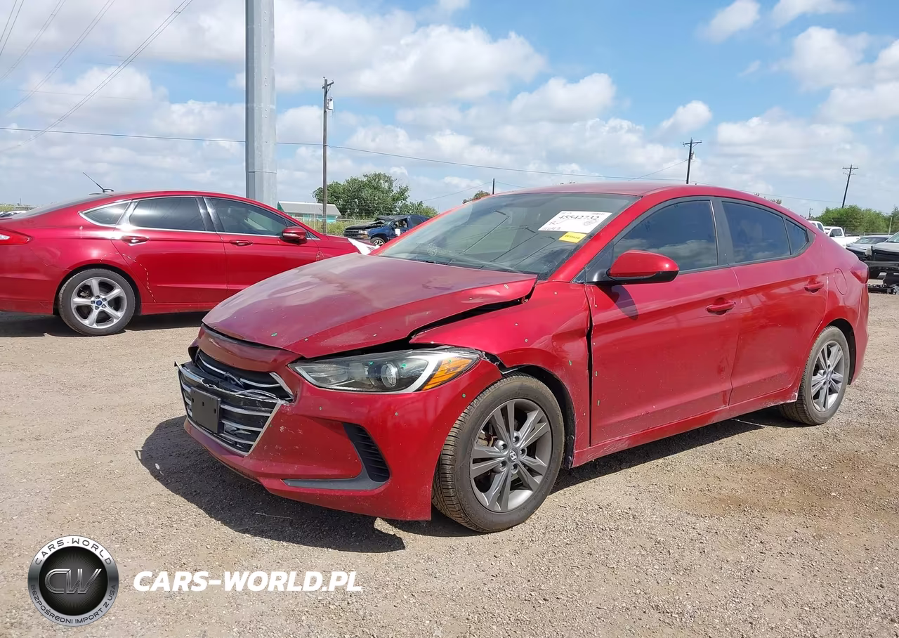 2018 Hyundai Elantra Sel VIN:5NPD84LF8JH214899 - 2
