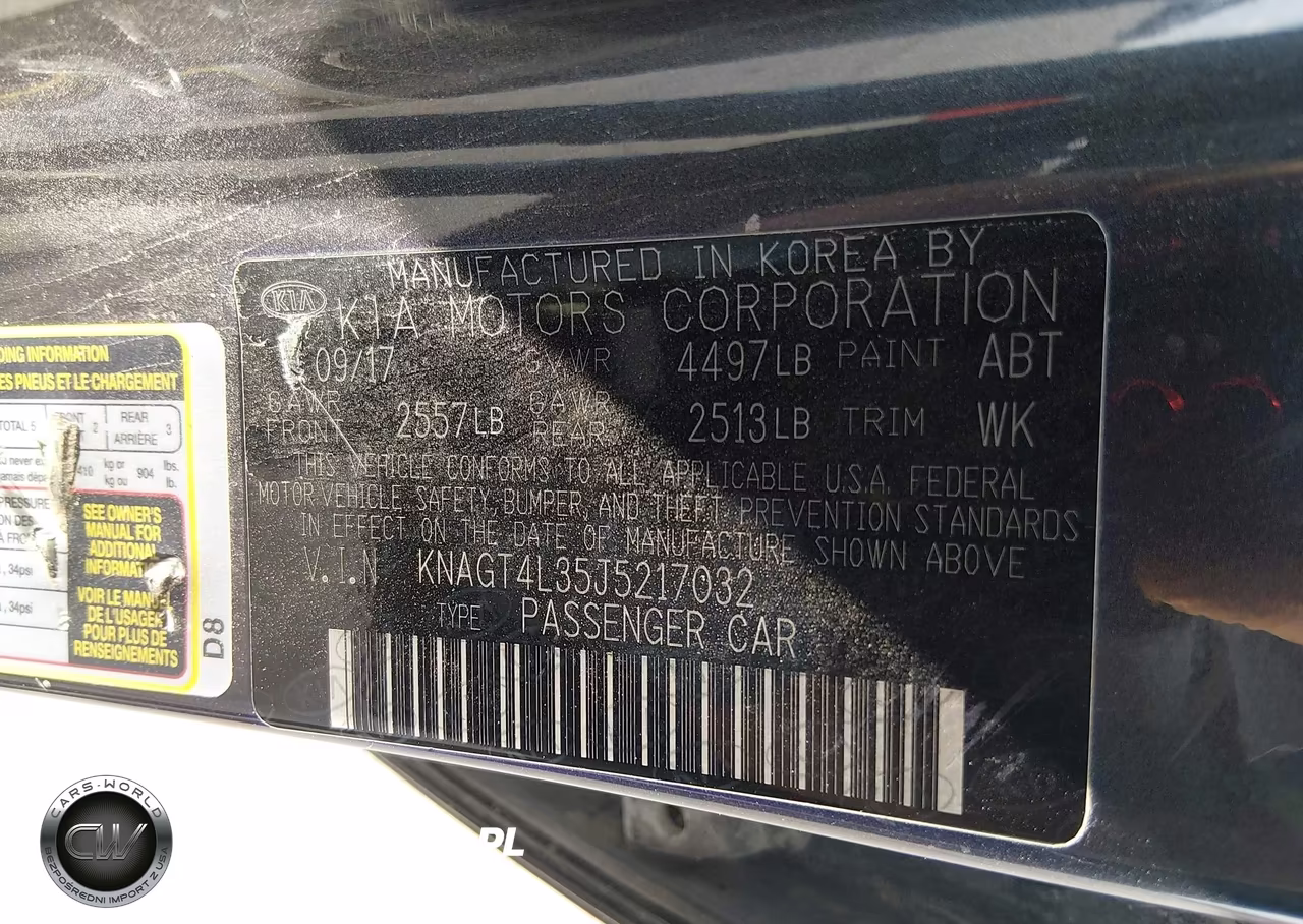 2018 Kia Optima Lx VIN:KNAGT4L35J5217032 - 9