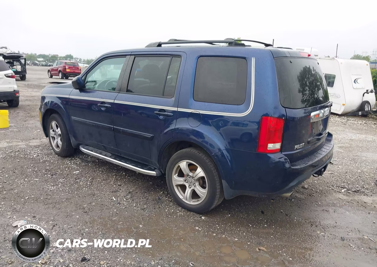2015 Honda Pilot Ex-L VIN:5FNYF4H5XFB059009 - 3