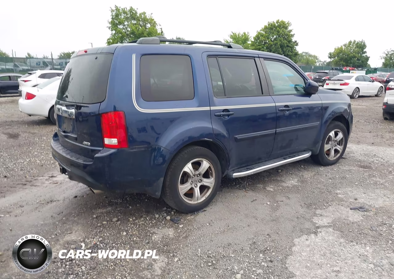 2015 Honda Pilot Ex-L VIN:5FNYF4H5XFB059009 - 4