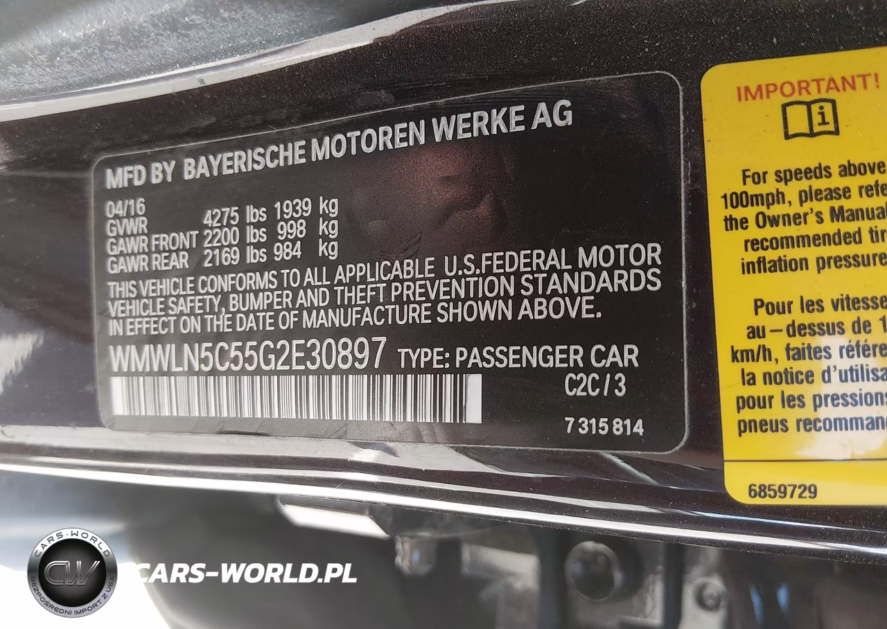 2016 Mini Clubman Cooper VIN:WMWLN5C55G2E30897 - 9