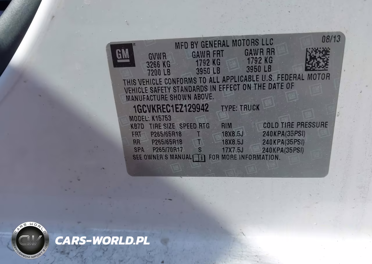 2014 Chevrolet Silverado 1500 Lt VIN:1GCVKREC1EZ129942 - 9