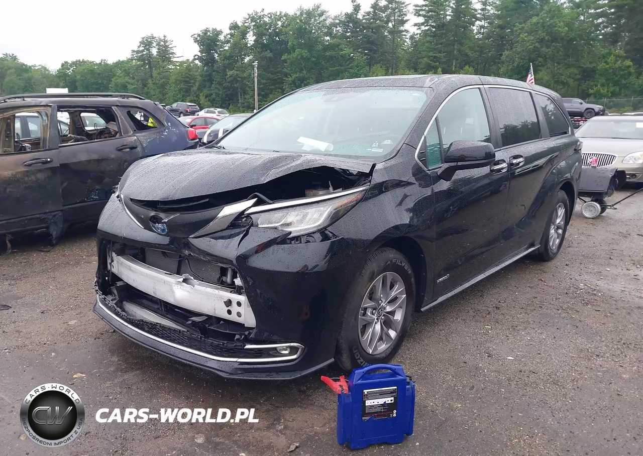 2021 Toyota Sienna Xle VIN:5TDYRKEC5MS017290 - 2