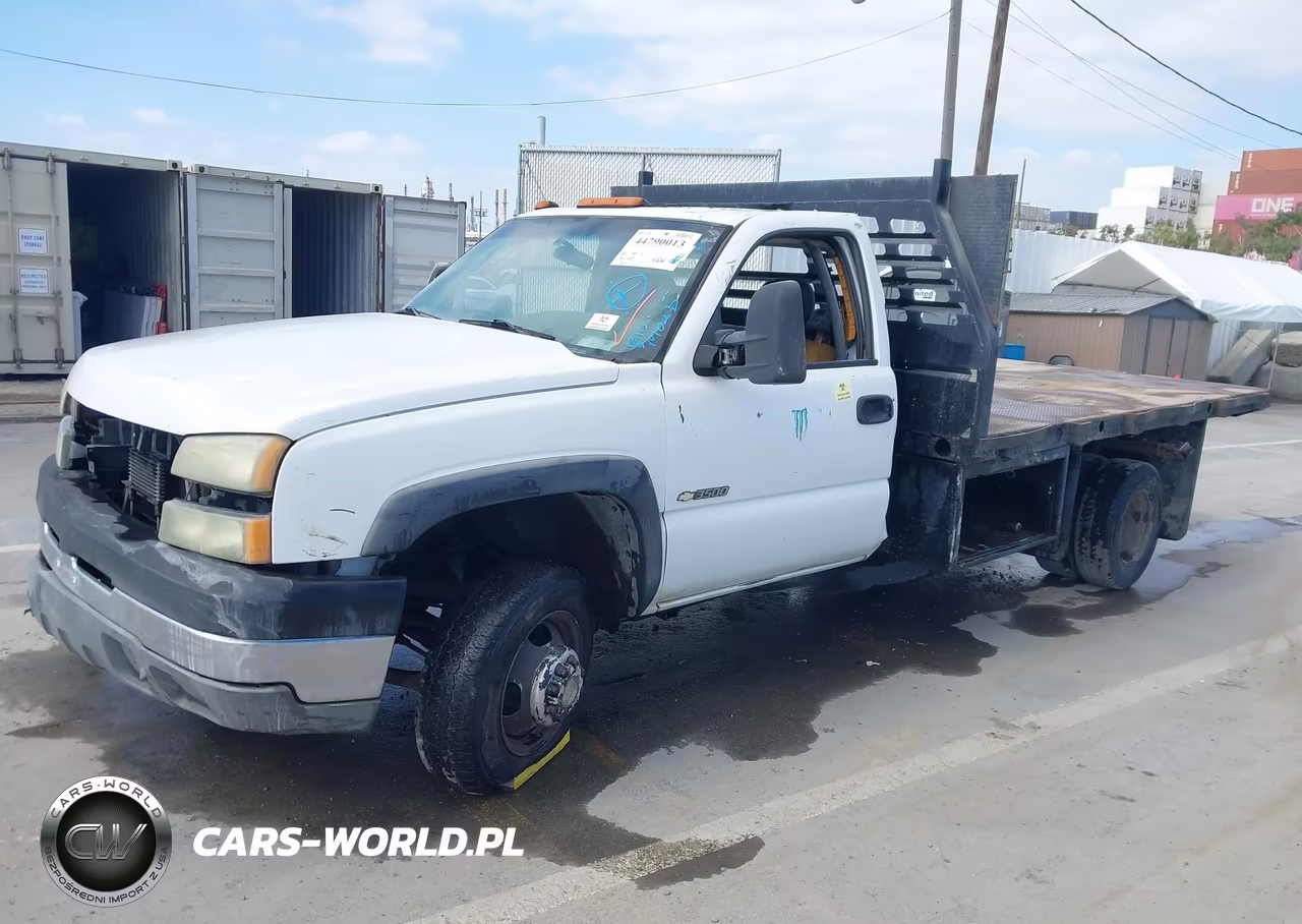 2005 Chevrolet Silverado 3500 Chassis Work Truck VIN:1GBJC34U65E244485 - 2