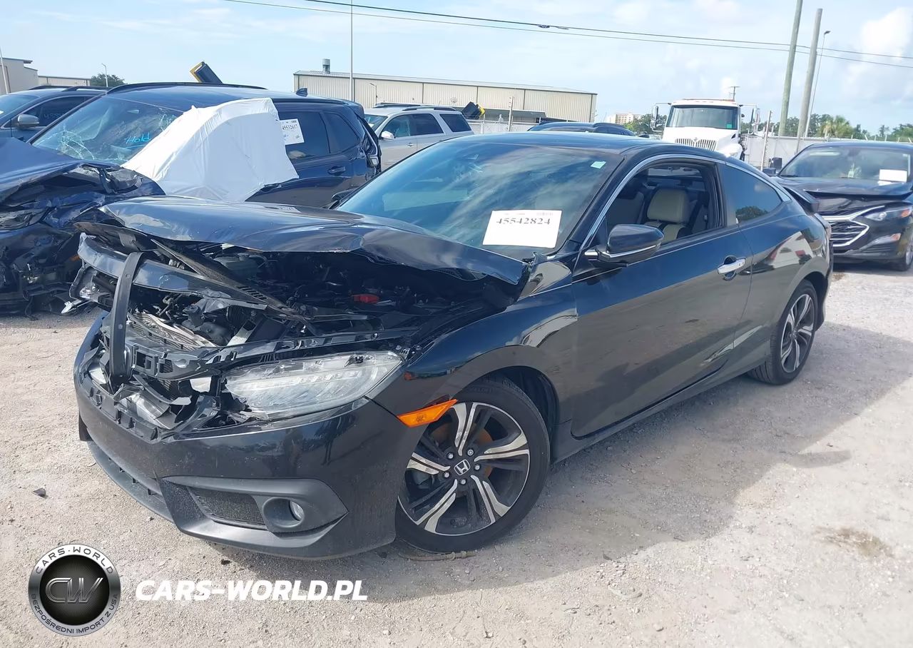 2017 Honda Civic Touring VIN:2HGFC3B97HH351172 - 2