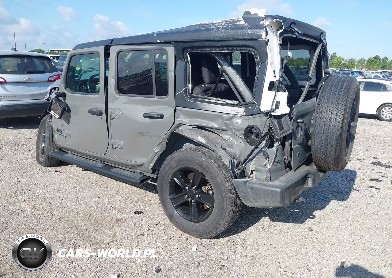 2020 Jeep Wrangler Unlimited Sport Altitude 4X4 VIN:1C4HJXDN8LW145352 - 3