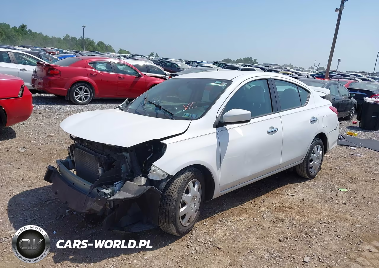 2019 Nissan Versa 1.6 Sv VIN:3N1CN7AP5KL876137 - 2