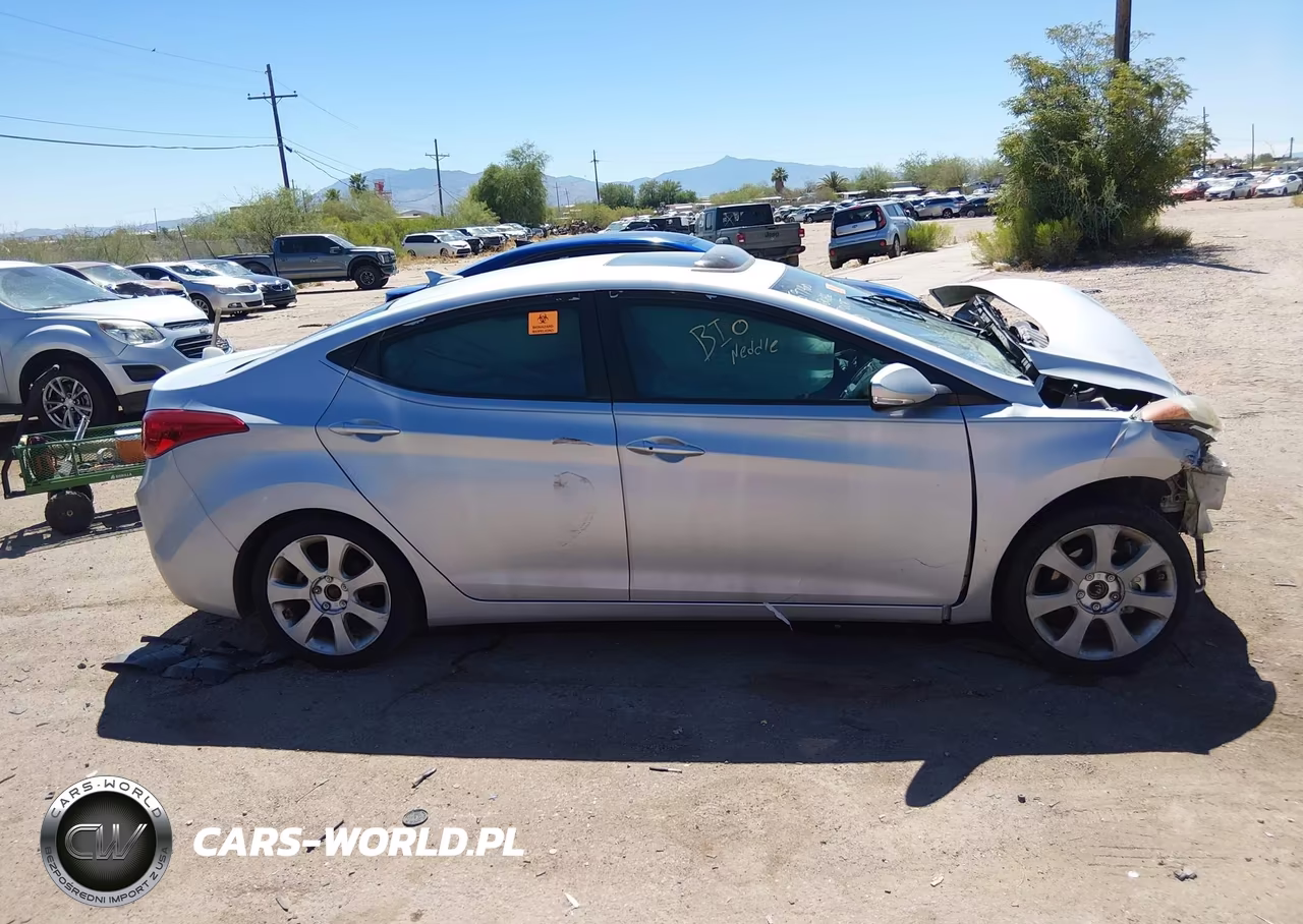 2013 Hyundai Elantra Limited VIN:KMHDH4AE2DU746696 - 12