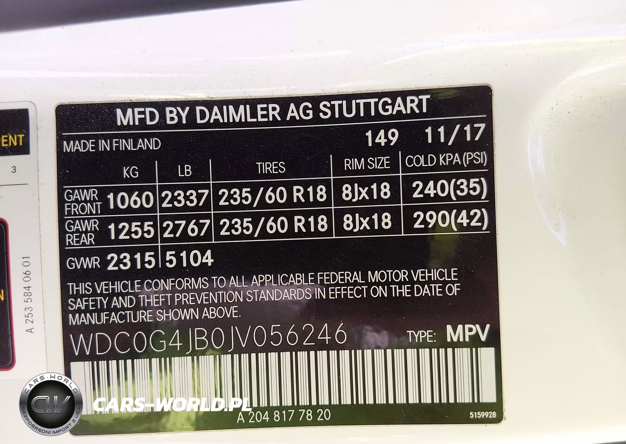 2018 Mercedes-Benz Glc 300 VIN:WDC0G4JB0JV056246 - 9
