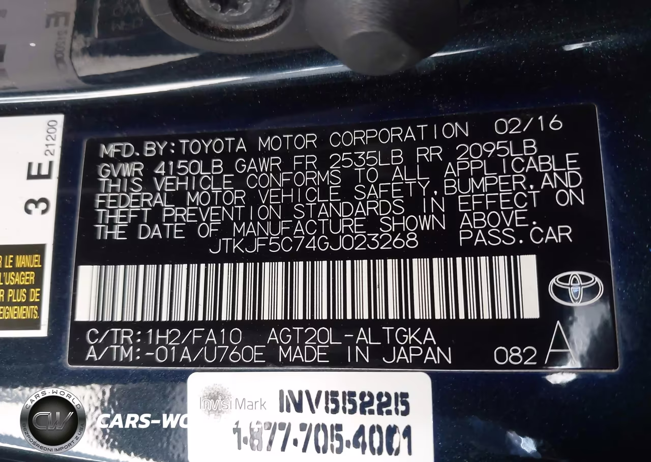 2016 Scion Tc VIN:JTKJF5C74GJ023268 - 9