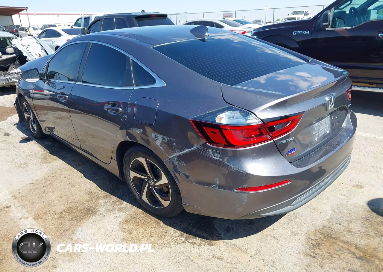 2022 Honda Insight Ex VIN:19XZE4F56NE000831 - 3