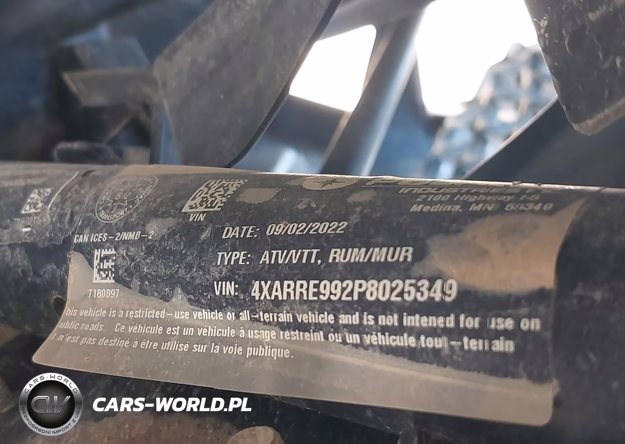 2023 Polaris Ranger Xp 1000 Premium VIN:4XARRE992P8025349 - 10