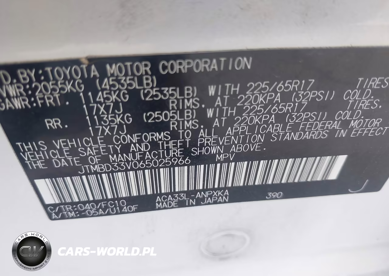 2006 Toyota Rav4 VIN:JTMBD33V065025966 - 9