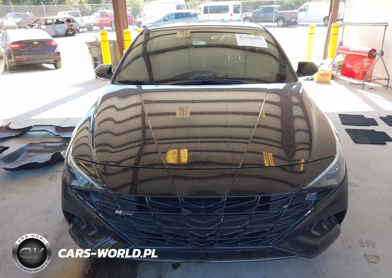 2022 Hyundai Elantra N Line VIN:KMHLR4AF9NU362546 - 12
