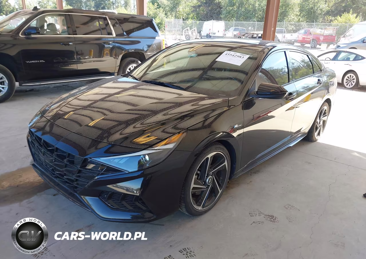 2022 Hyundai Elantra N Line VIN:KMHLR4AF9NU362546 - 2