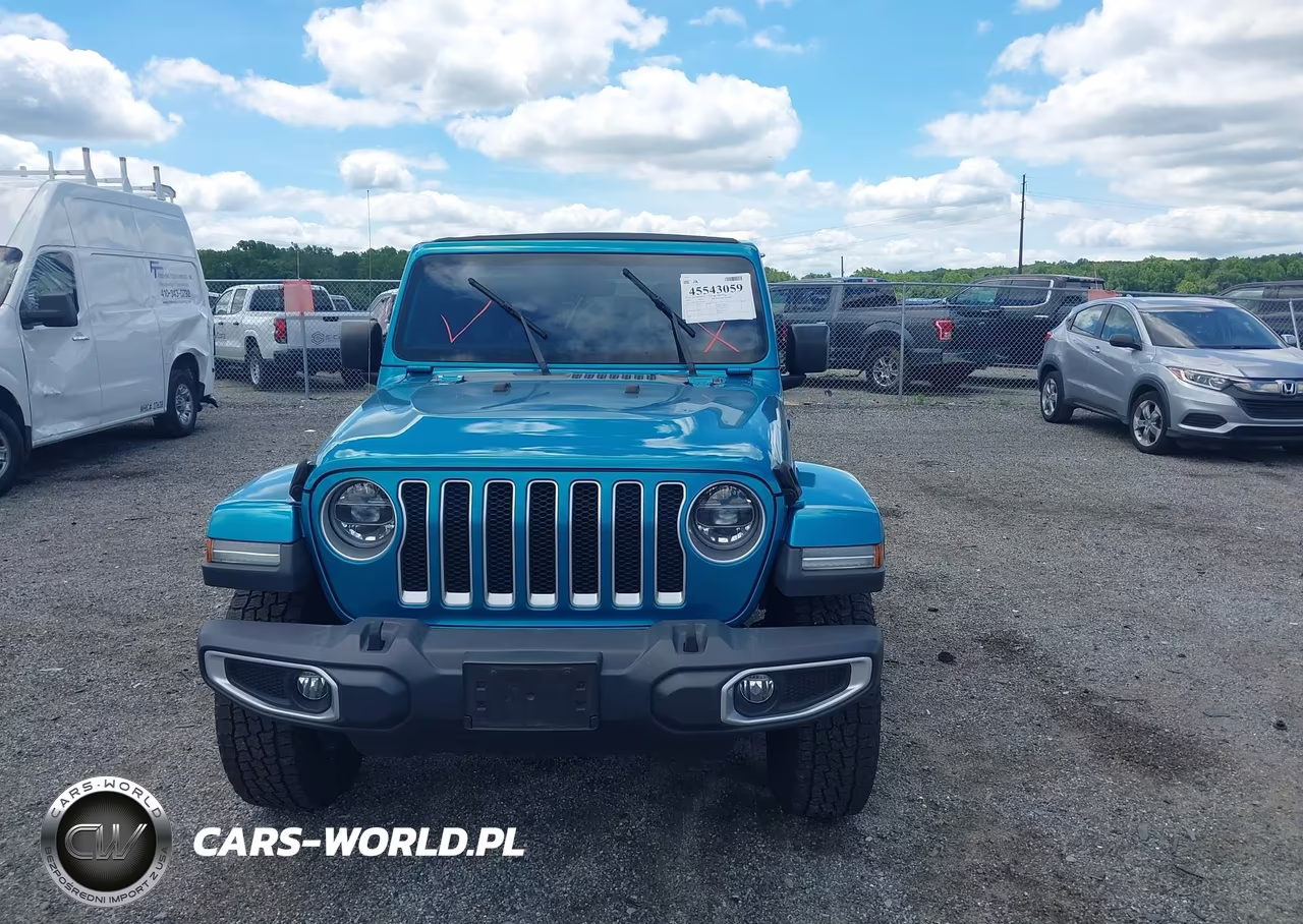2020 Jeep Wrangler Unlimited Sahara 4X4 VIN:1C4HJXEN9LW264624 - 12