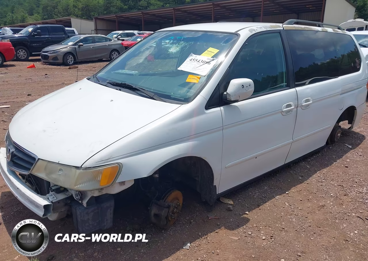 2002 Honda Odyssey Ex-L VIN:5FNRL18952B029943 - 2