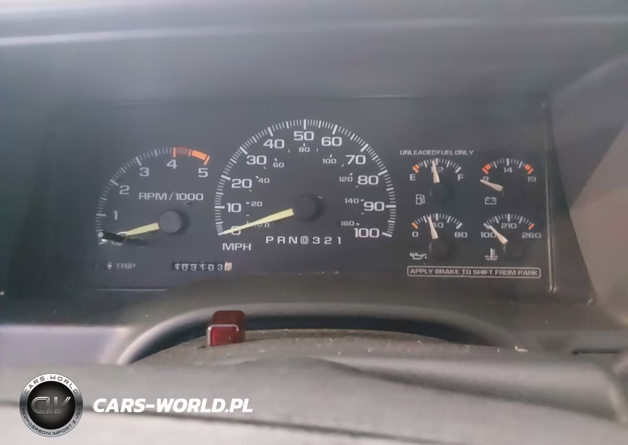 1995 Chevrolet Suburban C1500 VIN:1GNEC16K7SJ327124 - 7